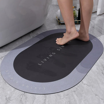 Set 2 covorașe de baie super absorbante cu uscare rapidă