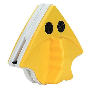 Stergator magnetic geamuri ABS / Bumbac 16 x 13.5 cm