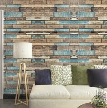 Set 10 x Panou autoadeziv, Gros, Tapet texturat caramida 3D, Rezistent la apa, 70 x 77 cm