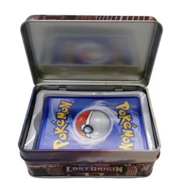 Set 39 carti aleatorii Pokemon cu cutie de depozitare inclusa