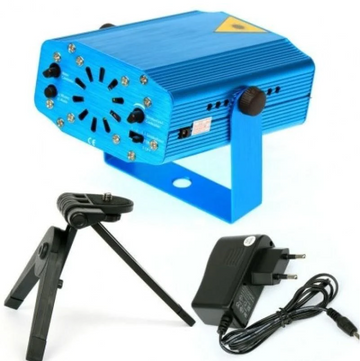 Mini proiector laser cu 5 proiectii pentru Craciun