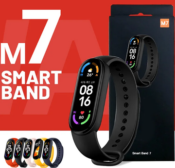 Bratara inteligenta fitness M7, ecran color HD, apeluri, notificari facebook, whatsapp, sms