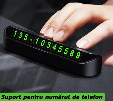 Suport pentru numarul de telefon, stickere magnetice